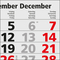 3-Monatskalender Mehrblock Maxi Light 3 mehrsprachig, Länderausgabe Benelux (NL/F/D/GB)