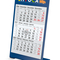 Tischkalender Desktop 3 Color Metallaufsteller farbbeschichtet, Kalendariumslaufzeit 2 Jahre