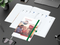 Wochenkalender vorne + Notizen hinten Match-Hybrid Papier-Hardcover, DIN A4, Einband-Material Papier glänzend