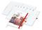 Wochenkalender vorne + Notizen hinten Match-Hybrid Papier-Hardcover, DIN A4, Einband-Material Papier glänzend
