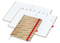 Wochenkalender vorne + Notizen hinten Match-Hybrid Papier-Hardcover, DIN A4, Einband-Material Naturpapier braun
