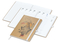 Wochenkalender vorne + Notizen hinten Match-Hybrid Papier-Hardcover, DIN A4, Einband-Material Naturpapier braun