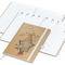 Wochenkalender vorne + Notizen hinten Match-Hybrid Papier-Hardcover, DIN A4, Einband-Material Naturpapier braun
