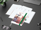 Wochenkalender vorne + Notizen hinten Match-Hybrid Papier-Hardcover, DIN A5, Einband-Material Papier glänzend