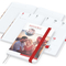 Wochenkalender vorne + Notizen hinten Match-Hybrid Papier-Hardcover, DIN A5, Einband-Material Papier glänzend