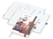 Wochenkalender vorne + Notizen hinten Match-Hybrid Papier-Hardcover, DIN A5, Einband-Material Papier glänzend
