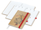 Wochenkalender vorne + Notizen hinten Match-Hybrid Papier-Hardcover, DIN A5, Einband-Material Naturpapier braun