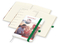 Wochenkalender links + Notizen rechts Match-Hybrid Papier-Hardcover A5, Einband-Material Papier glänzend