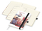 Wochenkalender links + Notizen rechts Match-Hybrid Papier-Hardcover A5, Einband-Material Papier glänzend