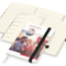 Wochenkalender links + Notizen rechts Match-Hybrid Papier-Hardcover A5, Einband-Material Papier glänzend