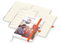 Wochenkalender links + Notizen rechts Match-Hybrid Papier-Hardcover A5, Einband-Material Papier glänzend
