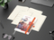 Wochenkalender links + Notizen rechts Match-Hybrid Papier-Hardcover A5, Einband-Material Papier glänzend