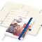 Wochenkalender links + Notizen rechts Match-Hybrid Papier-Hardcover A5, Einband-Material Papier matt