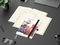 Wochenkalender links + Notizen rechts Match-Hybrid Papier-Hardcover A5, Einband-Material Papier matt