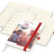 Wochenkalender links + Notizen rechts Match-Hybrid Papier-Hardcover A5, Einband-Material Papier matt