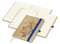Wochenkalender links + Notizen rechts Match-Hybrid Papier-Hardcover A5, Einband-Material Naturpapier braun