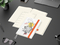 Wochenkalender links + Notizen rechts Match-Hybrid Papier-Hardcover A5, Einband-Material Naturpapier weiß