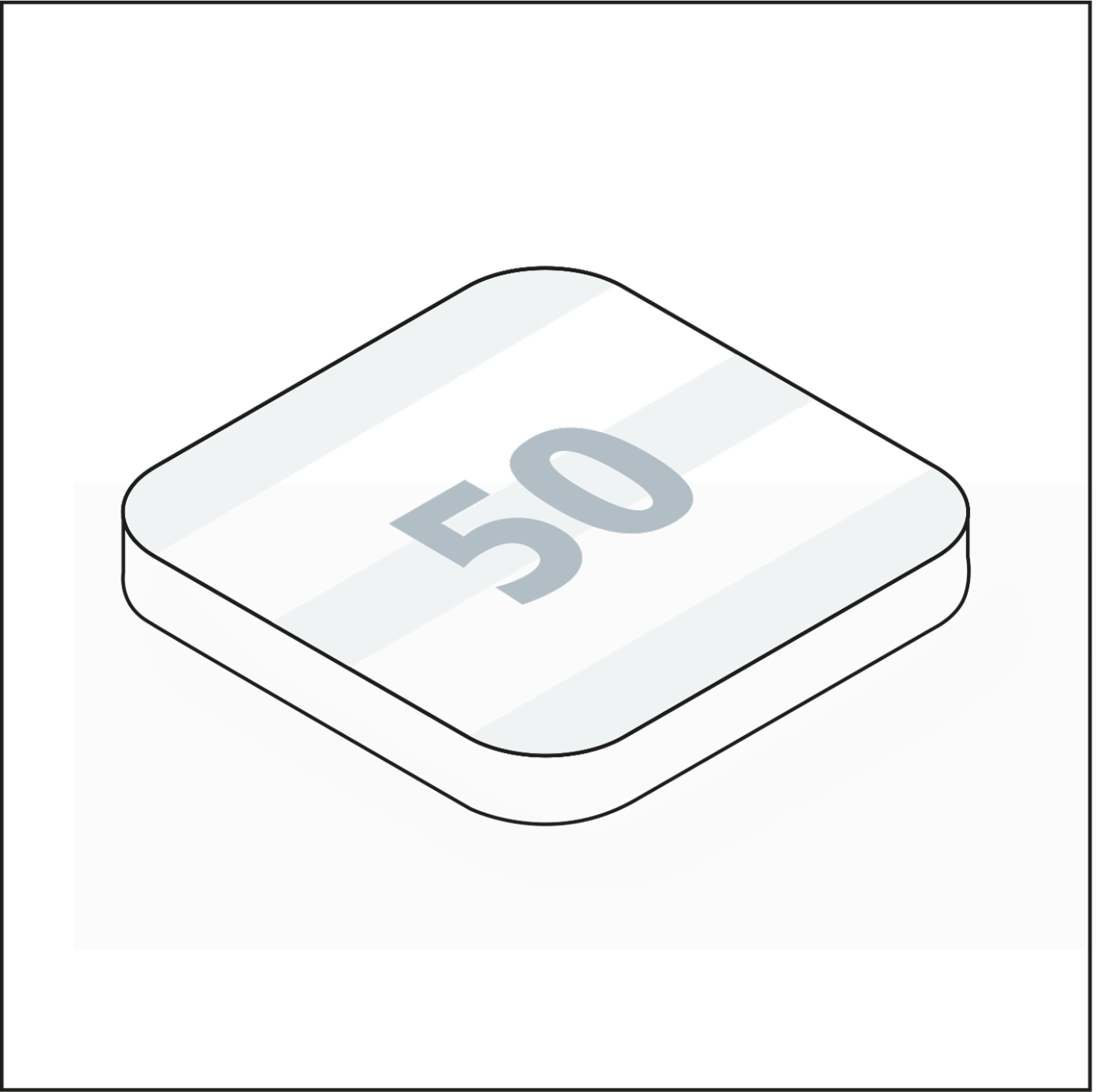 Haftnotiz-Mousepad Haftnotizblock extra groß, Haftzettel-Gestaltung Wochenplaner + Werbung am Kopf