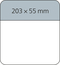 Haftnotiz-Mousepad Haftnotizblock extra groß, Haftzettel-Gestaltung Wochenplaner + Werbung am Kopf