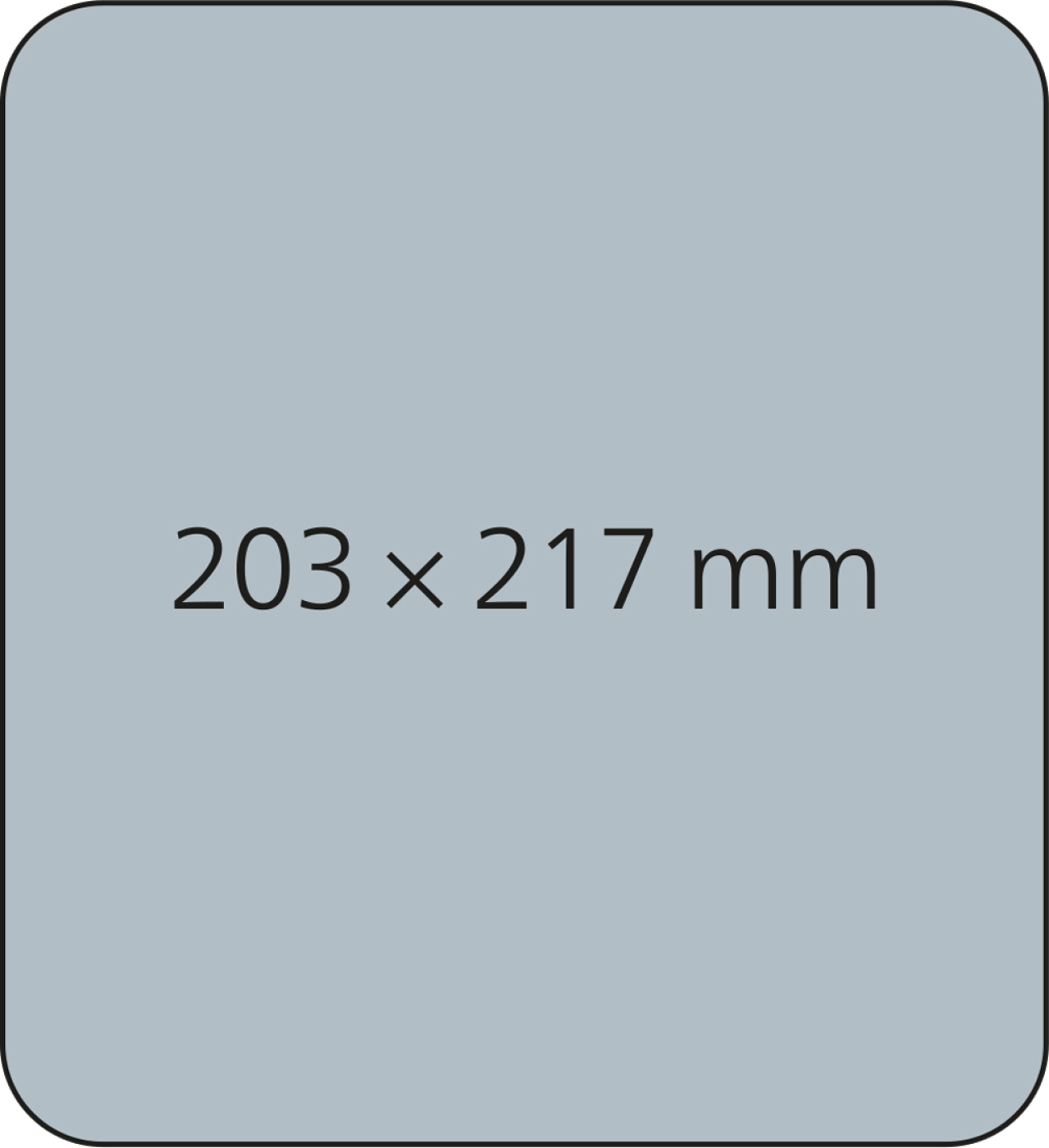 Haftnotiz-Mousepad Haftnotizblock extra groß, Haftzettel-Gestaltung individuell