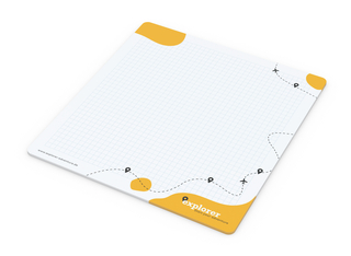 Haftnotiz-Mousepad Haftnotizblock extra groß, Haftzettel-Gestaltung individuell