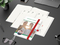Wochenkalender vorne + Notizen hinten Match-Hybrid RECYCLING Papier-Hardcover A5, Einband-Material recyceltes Naturpapier