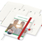 Wochenkalender vorne + Notizen hinten Match-Hybrid RECYCLING Papier-Hardcover A5, Einband-Material recyceltes Naturpapier