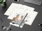 Wochenkalender vorne + Notizen hinten Match-Hybrid RECYCLING Papier-Hardcover A5, Einband-Material recyceltes Naturpapier