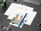 Wochenkalender vorne + Notizen hinten Match-Hybrid RECYCLING Papier-Hardcover A5, Einband-Material recyceltes Papier matt