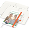Wochenkalender vorne + Notizen hinten Match-Hybrid RECYCLING Papier-Hardcover A5, Einband-Material recyceltes Papier matt