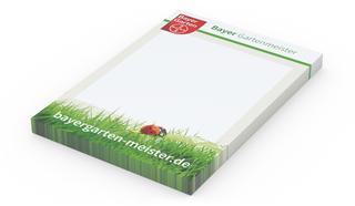 Haftnotizblock Basic 50 × 72 mm Format klein, Blattanzahl 50