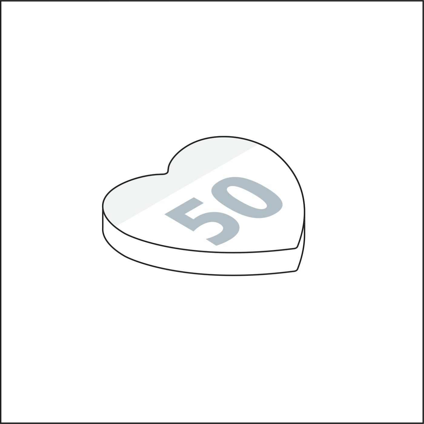 Haftnotizblock Form 72 × 72 mm formgestanzt, Blattanzahl 50, Formstanzung Pfeil