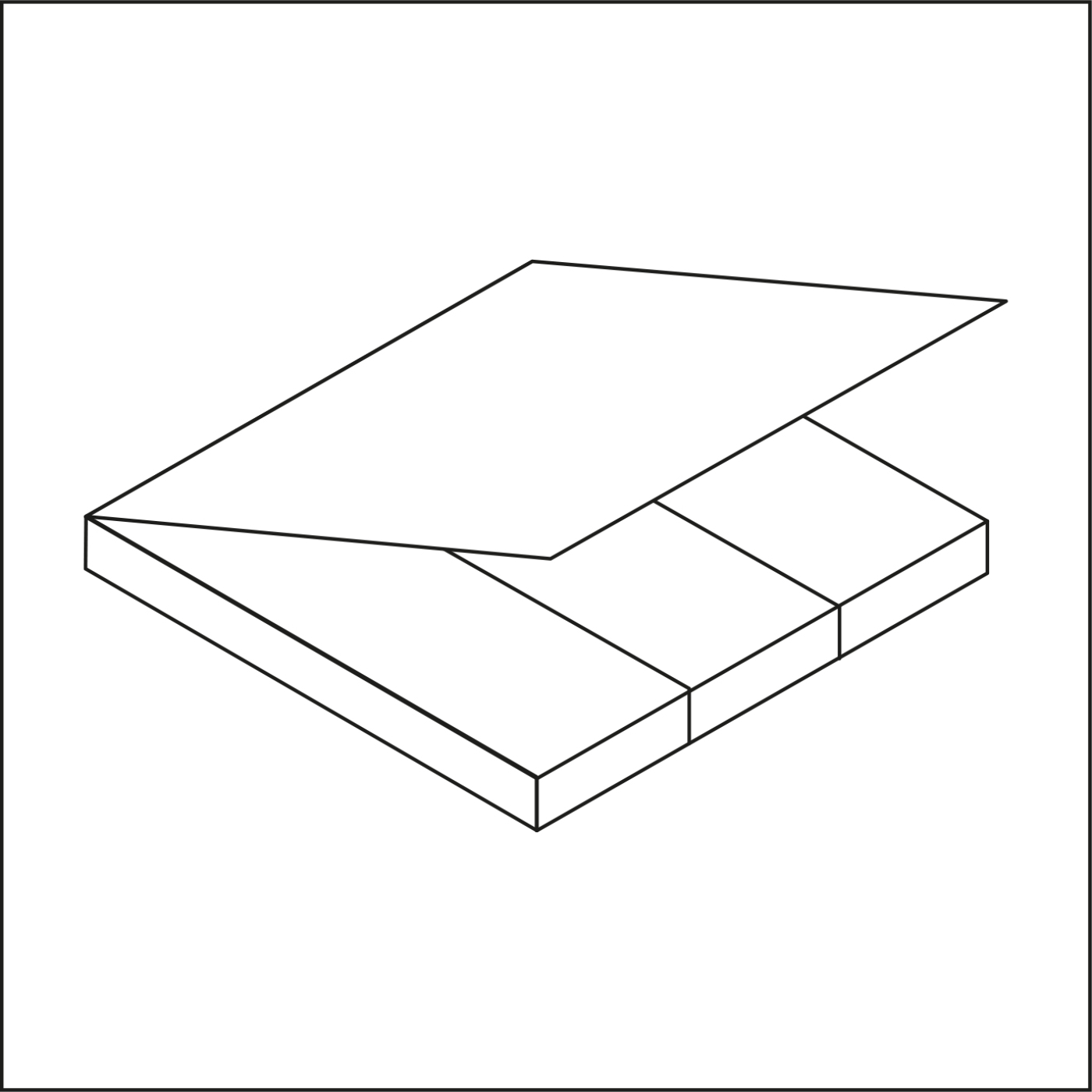 Haftmarker-Set Individualmarker-Set Marker individuell bedruckt Karton-Umschlag, Blockanzahl 3