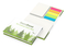 Haftnotiz-Set Brüssel RECYCLING 50/50 Haftzettel Umschlag recycelt, Haftzettel/Umschlag unbedruckt/Naturpap.-Hardcover