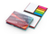 Haftnotiz-Set Wien Bookcover White Bestseller, 100/25 Blatt, Farbschnitt