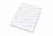 Schreibblock Seiten individuell gestaltbar, Papierformat/Abheftlochung DIN A5 / 2-fach, Blattanzahl 50