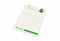 Schreibblock RECYCLING Seiten individuell gestaltbar, Papierformat/Abheftlochung DIN A4 / 4-fach, Blattanzahl 25