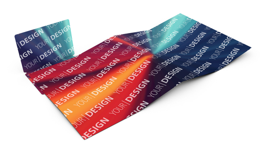 Faltplan Concept-Card Large 100 × 72 mm Karton-Umschlag, Faltplan 24 Kacheln (368 × 192 mm)