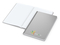 Notizbuch Easy-Book Basic Bestseller, Large, silber inkl. Siebdruck-Digital