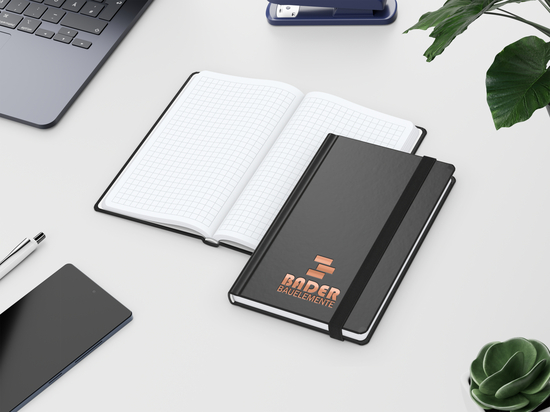 Notizbuch Easy-Book Comfort Bestseller, Pocket, schwarz inkl. Kupferprägung