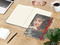Notizbuch Match-Book Creme Bestseller, A4, Cover-Star, gloss-individuell, rot