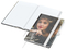 Notizbuch Match-Book White Bestseller, A5, Cover-Star, gloss-individuell, weiß
