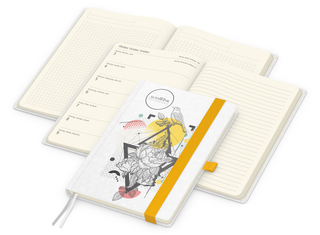 Wochenplaner Match-Hybrid Creme Bestseller, Natura individuell, gelb