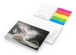 Haftnotiz-Set Oslo Softcover Individuell Bestseller, gloss-individuell