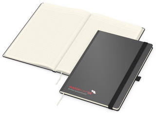 Notizbuch Vision-Book Creme Bestseller, A4, anthrazit