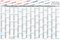 Wandplaner Horizont Recycling, blau