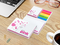 Haftnotiz-Set Budapest Bookcover Individuell, gloss-individuell