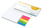 Haftnotiz-Set Kopenhagen Bookcover White, Umschlag 4/0-farbig