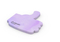 Haftnotiz Form 100 × 72, 50 Blatt, Daumen
