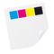 Einzelblattdruck für Zettelbox "Gamma" 4-farbig